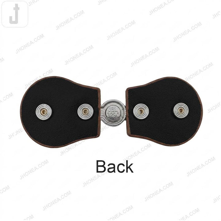 Embossed PU Leather Magnetic Belt Buckle Closure for Dresses