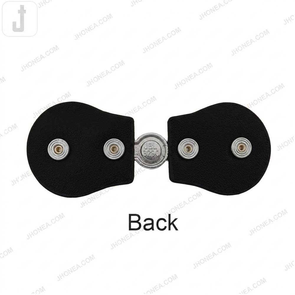 Embossed PU Leather Magnetic Belt Buckle Closure for Dresses