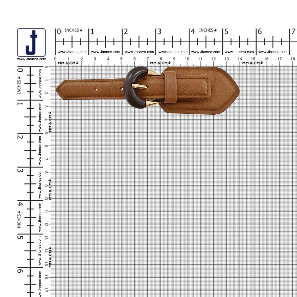Premium PU Coat Closure Clasp Belt Buckle for Jackets/Designer Wear