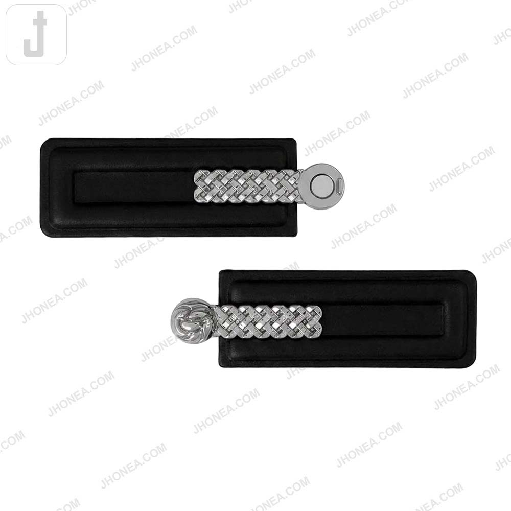 Modern PU Leather Belt with Secure Easy Magnetic Lock Buckle