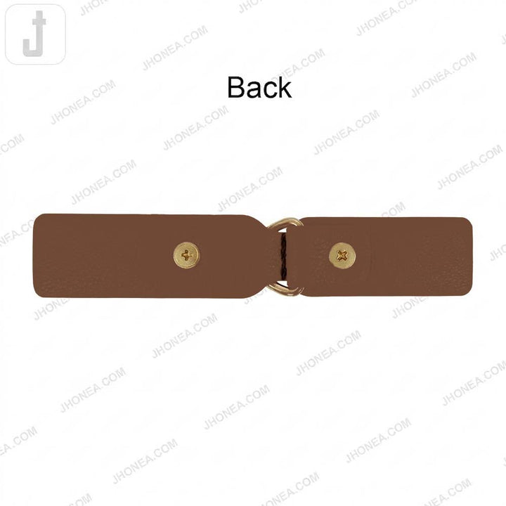 Chic PU Leather Decorative Clasp Belt Buckle for Dresses & Jackets
