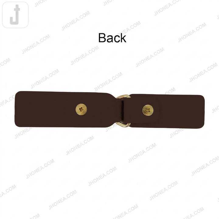 Chic PU Leather Decorative Clasp Belt Buckle for Dresses & Jackets