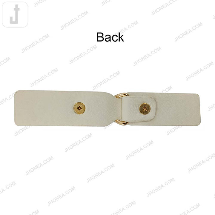 Chic PU Leather Decorative Clasp Belt Buckle for Dresses & Jackets