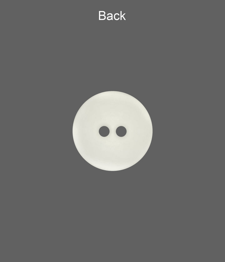 17mm (28L) Round 2-Hole Polyester Buttons