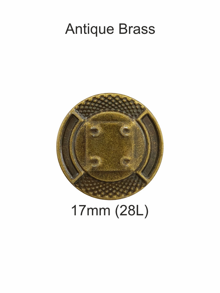 Classic Vintage Style Round Buttons for Denim Jackets/Pants