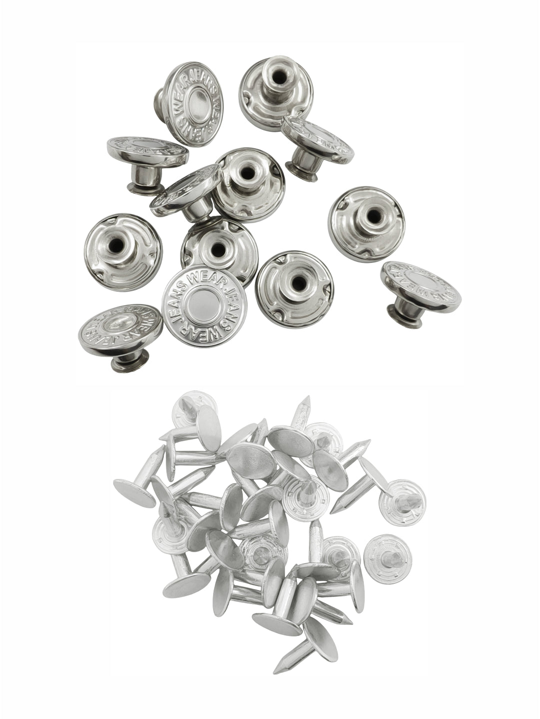 Fashionable Shiny Finish Jeans Buttons for Denim Pants