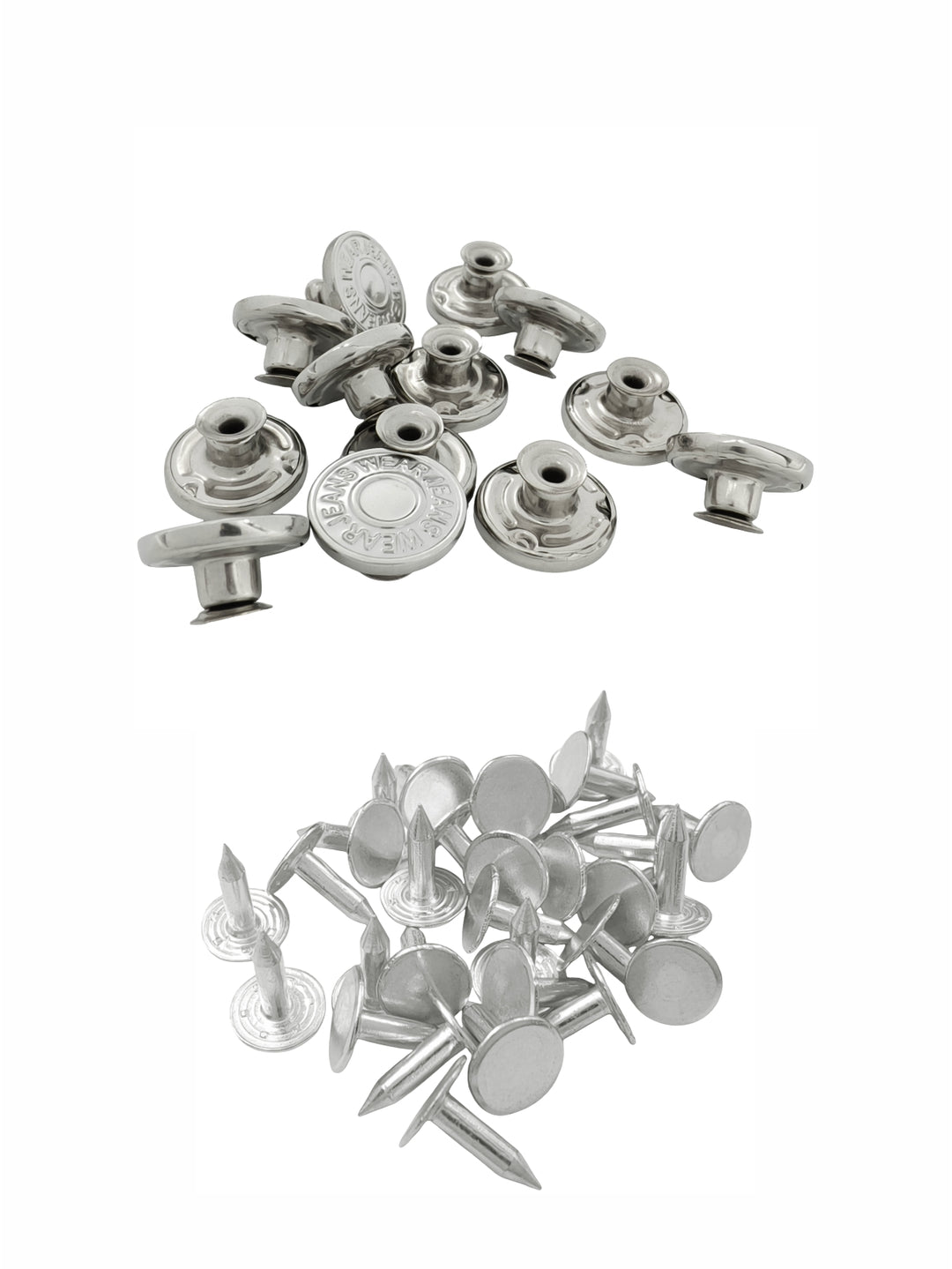 Fashionable Shiny Finish Jeans Buttons for Denim Pants