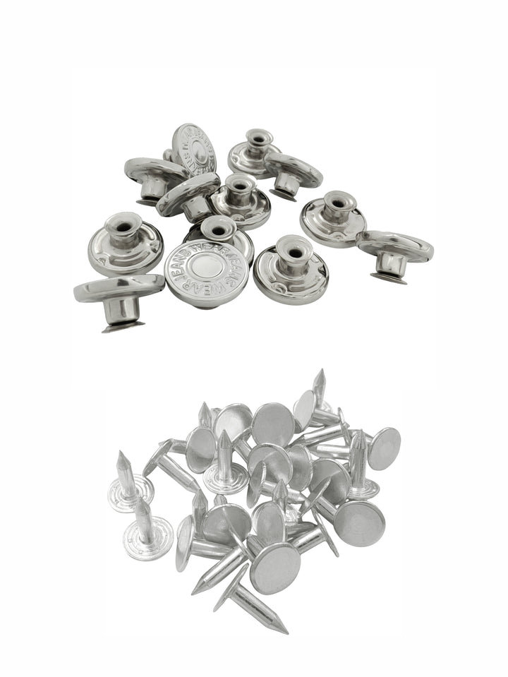 Fashionable Shiny Finish Jeans Buttons for Denim Pants