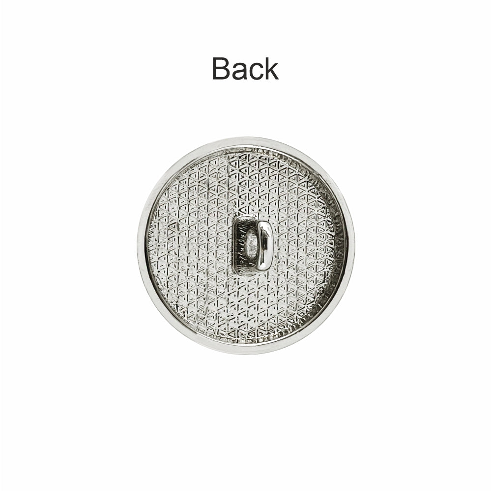 Premium Shiny Finish Down Loop Metal Buttons for Coats/Blazers