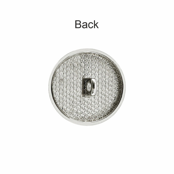 Premium Shiny Finish Down Loop Metal Buttons for Coats/Blazers