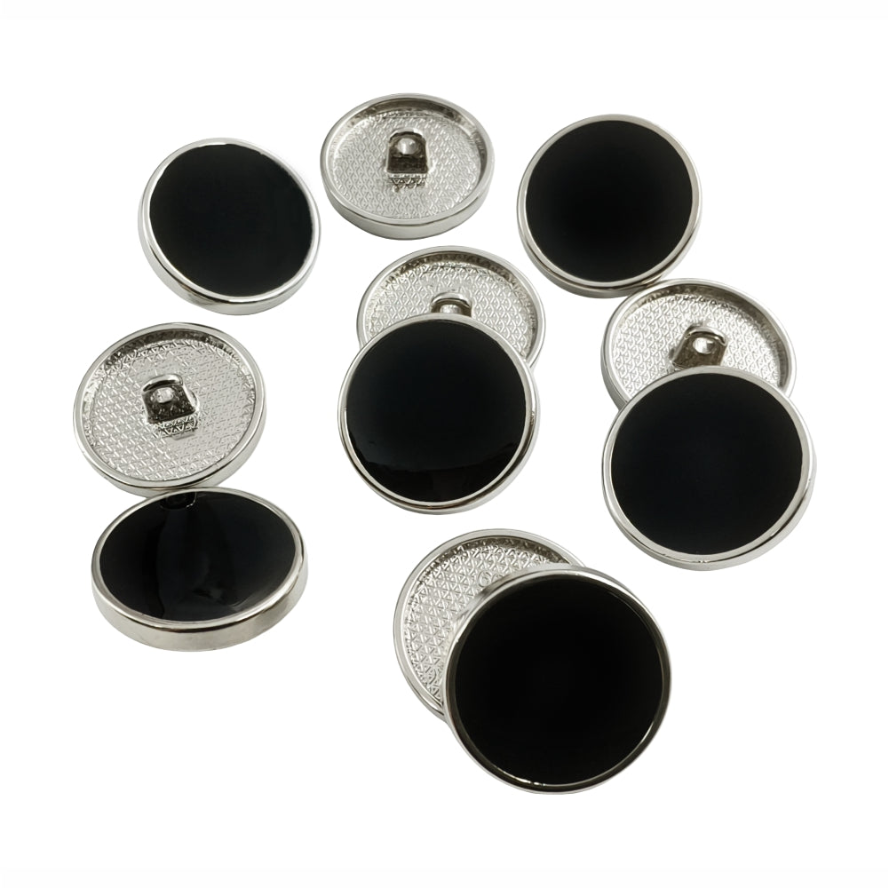 Premium Shiny Finish Down Loop Metal Buttons for Coats/Blazers