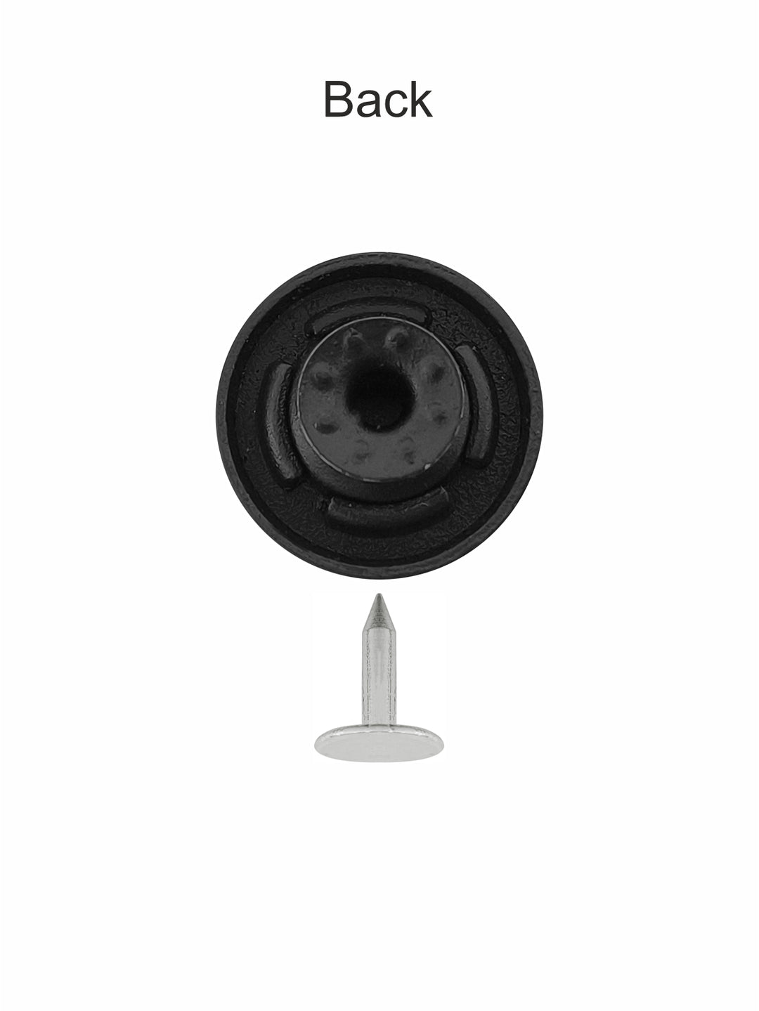 Elegant Matte Finish 17mm Metal Button for Denim and Jackets