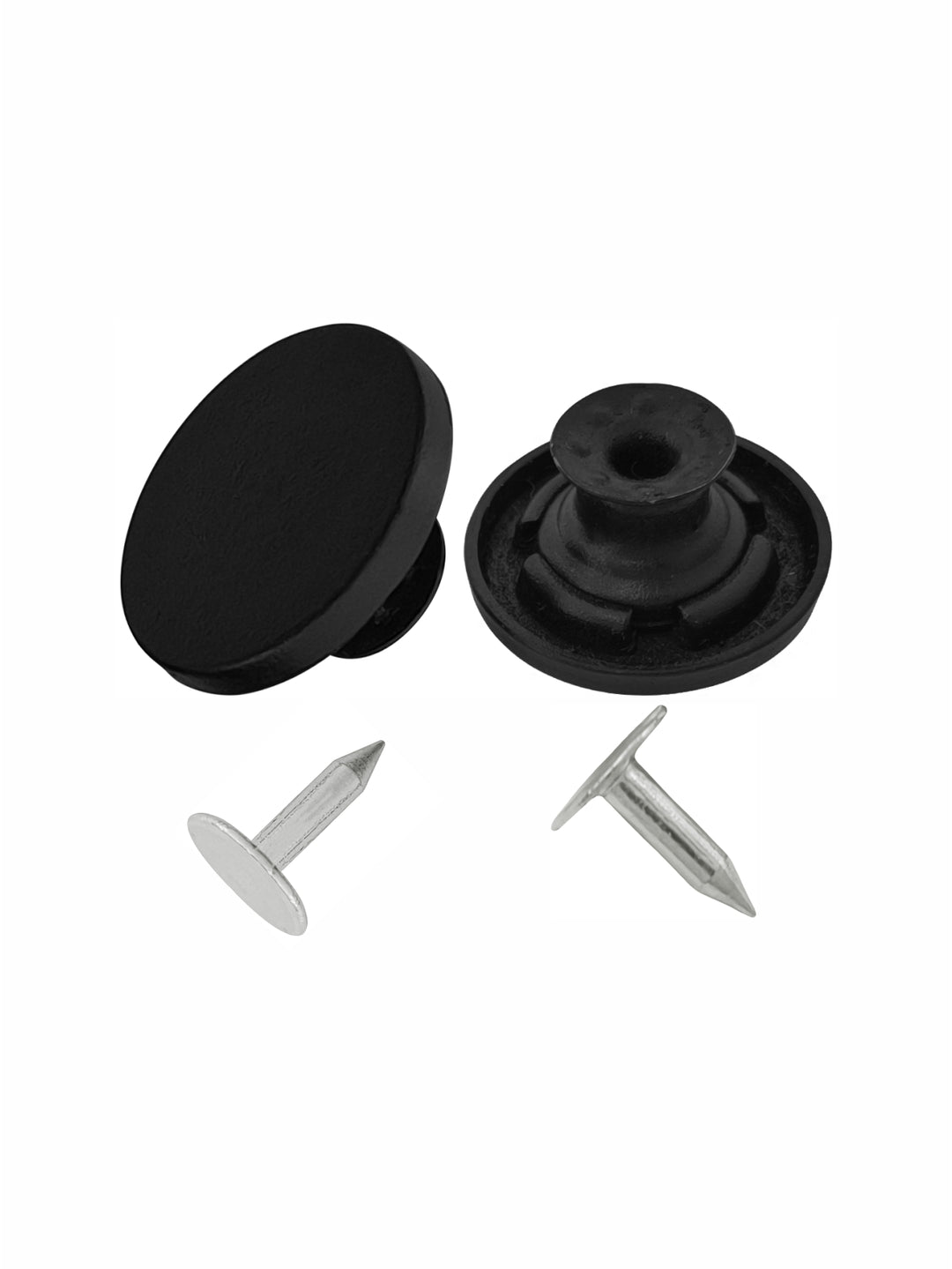 Elegant Matte Finish 17mm Metal Button for Denim and Jackets