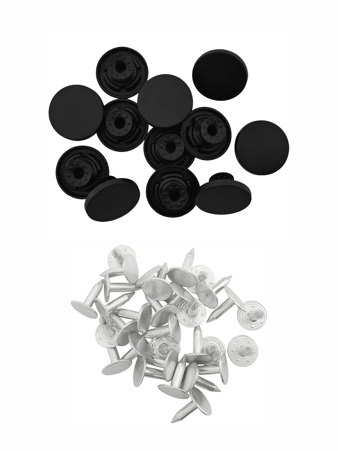 Elegant Matte Finish 17mm Metal Button for Denim and Jackets