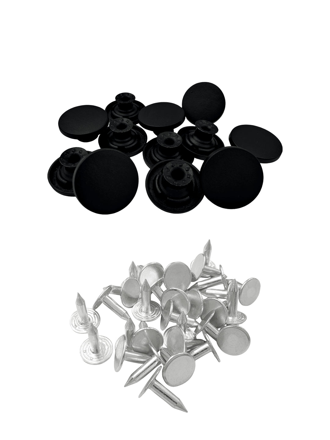 Elegant Matte Finish 17mm Metal Button for Denim and Jackets