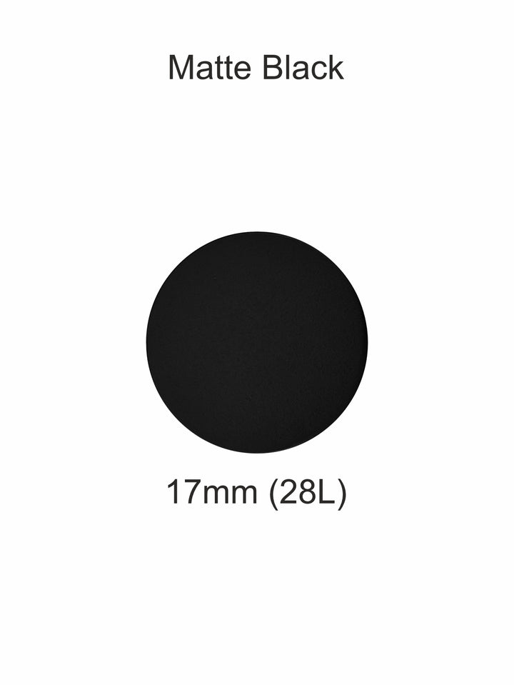 Elegant Matte Finish 17mm Metal Button for Denim and Jackets