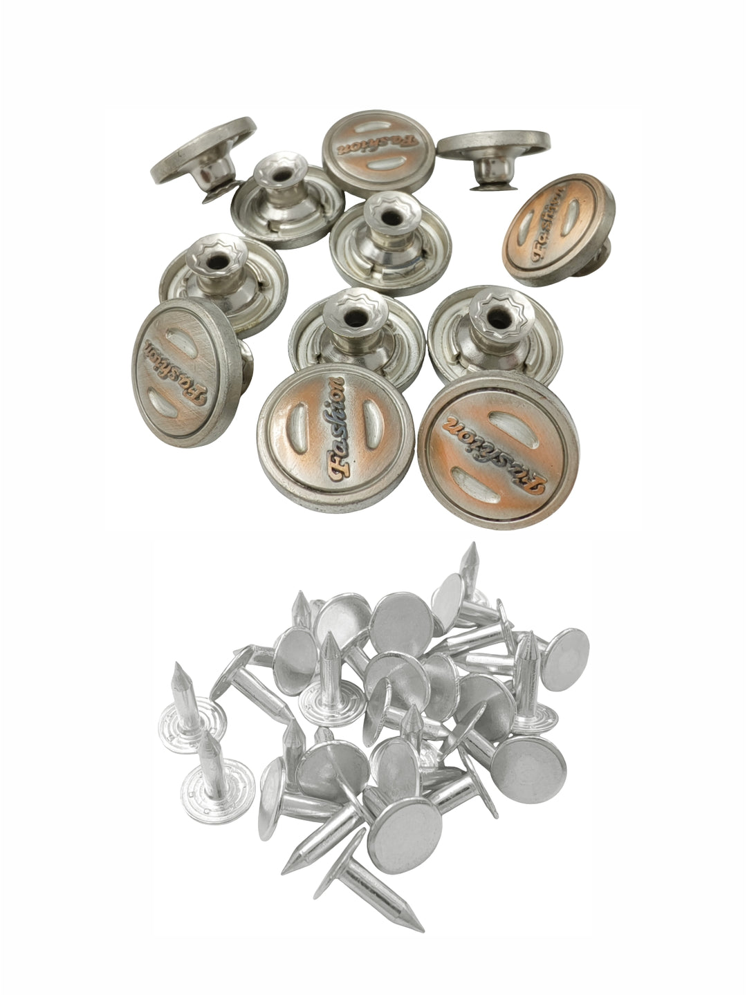 Durable & Stylish 17mm Metal Jeans Buttons for Denim and Jackets