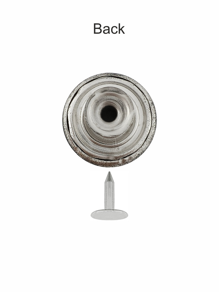 Classic Matte Finish Metal Jeans Buttons for Denim Clothing