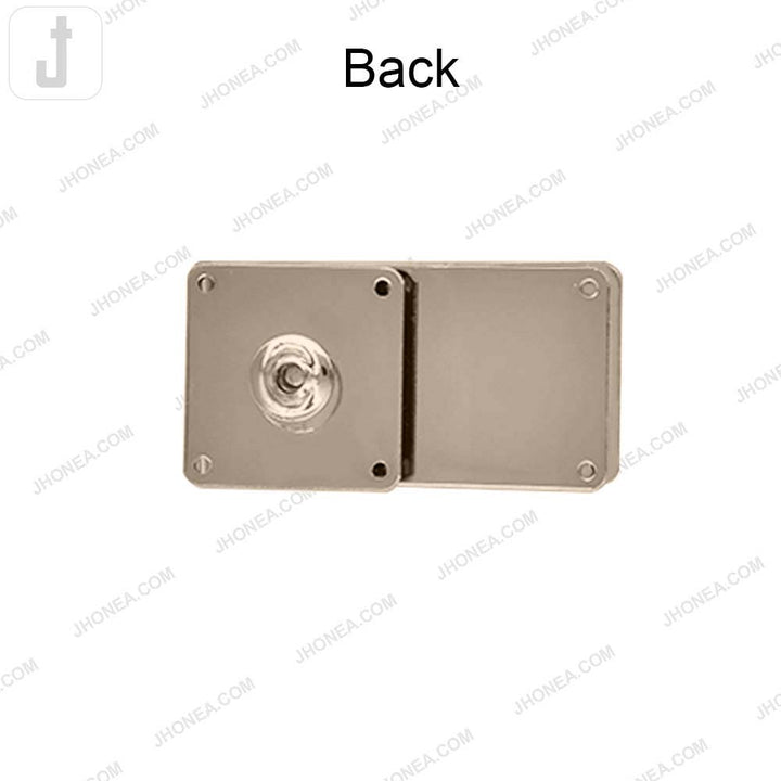 Shiny Finish Designer Rectangular 2 Part Snap Buttons