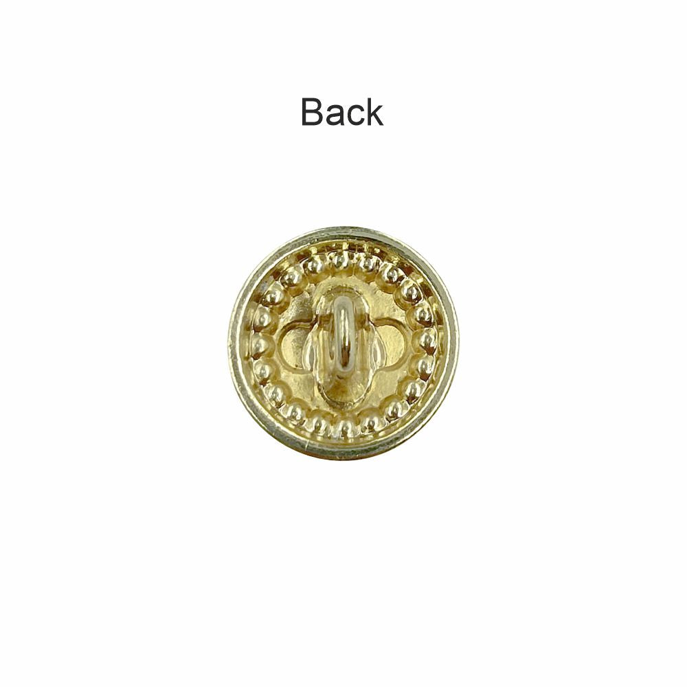 gold dress shirt buttons Shiny Gold Fancy Decorative Diamond Metal Buttons for Shirts/Kurtas JHONEA ACCESSORIES