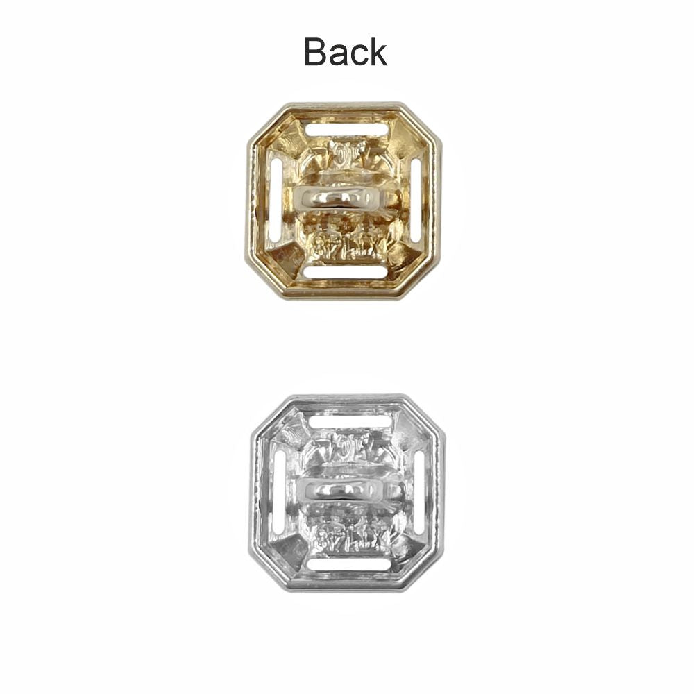 Classic Designer Shiny Diamond Decorative Fancy Metal Buttons