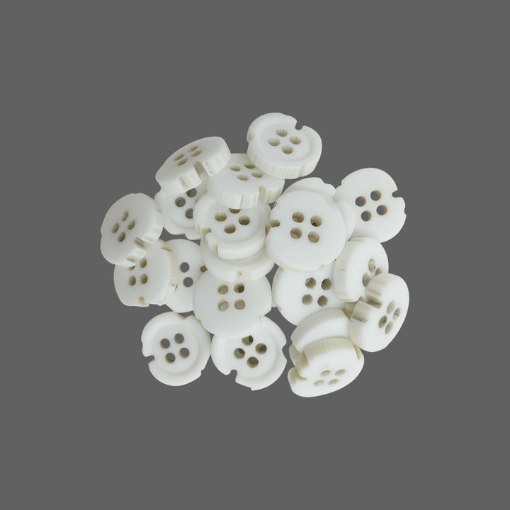 Uneven Shape Poly Buttons for Men/Women/Kids Shirts/Kurtas