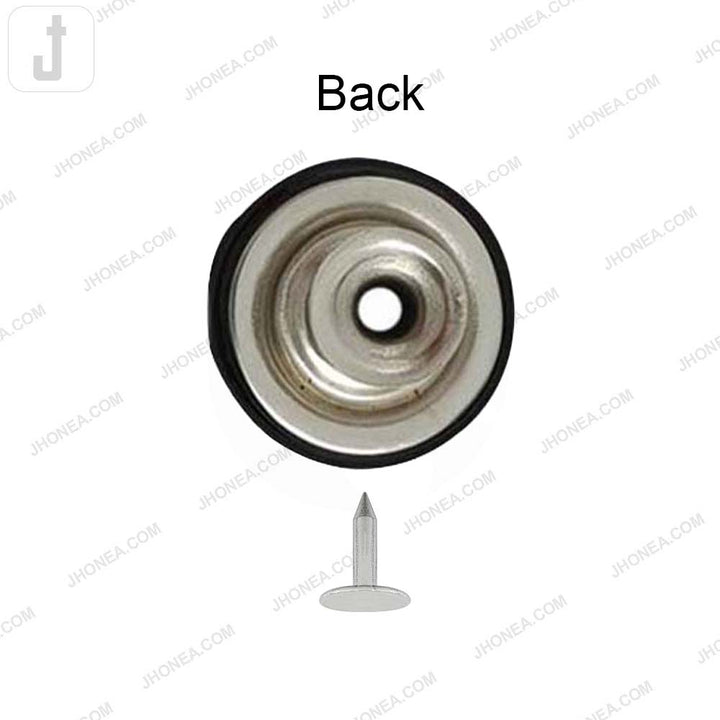 Round Shape Engraved Jeans Metal Button for Denim Pants