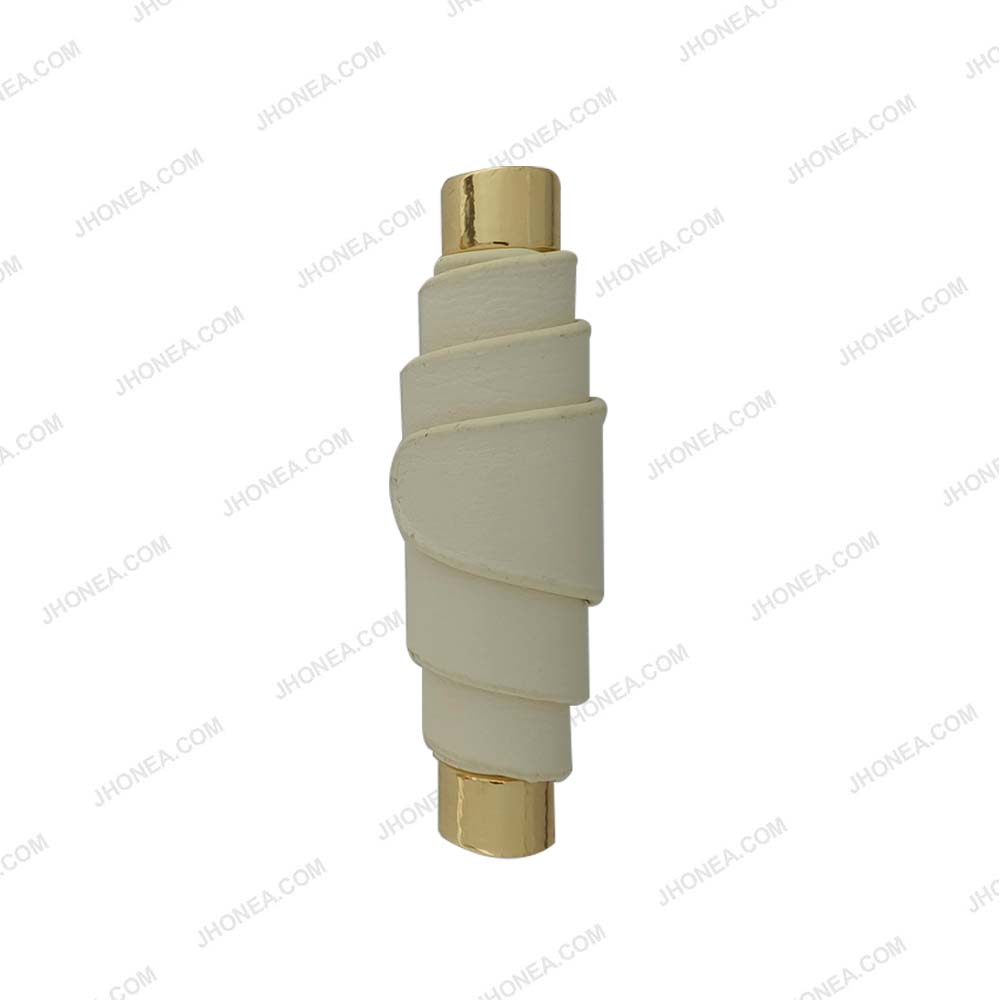 Modern PU Leather Down Loop Buttons for Designer Coats and Apparel