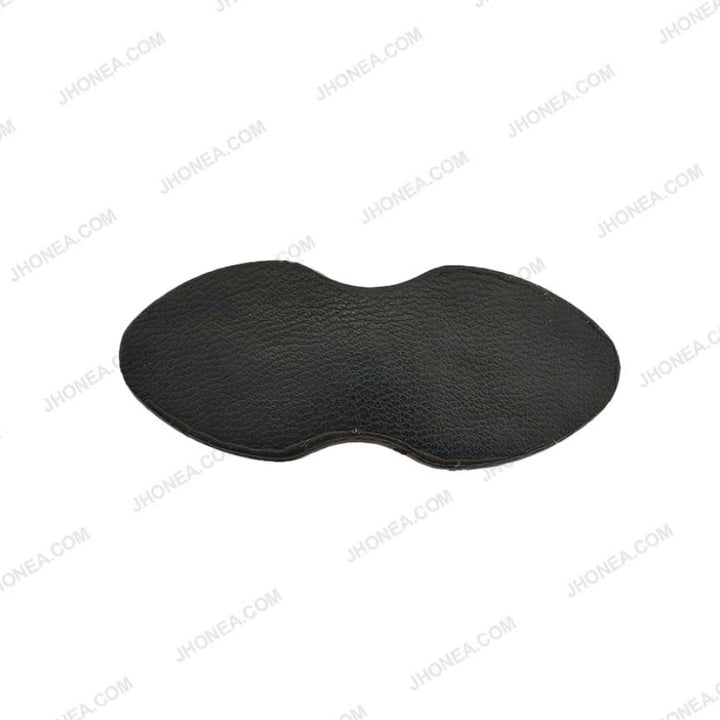 Elegant Black PU Leather Down loop Buttons for Coats/Knitwear