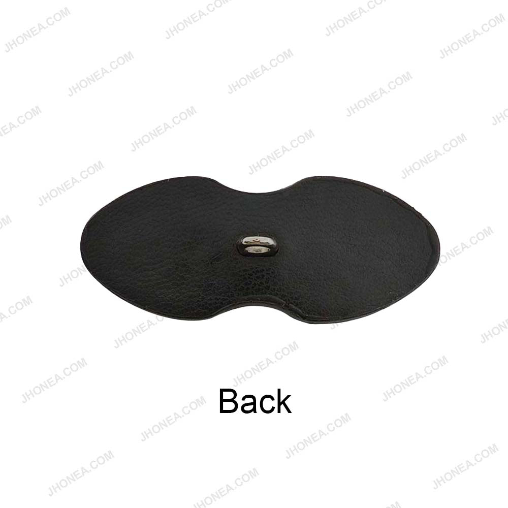 Elegant PU Leather Down loop Buttons for Coats/Knitwear