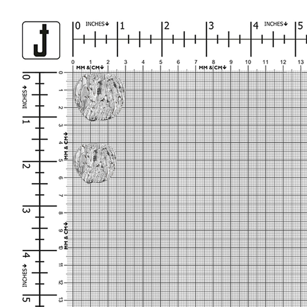 Funky Apple Shape Downhole Loop Shank Metal Button