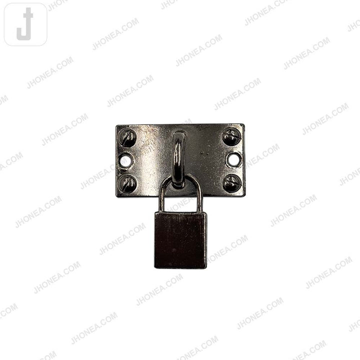 Decorative Lock-Inspired Alloy Metal Hardware Accessory