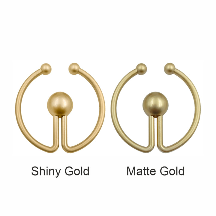 Stylish Curved Style Buckle Connector Embellishment for Dresses