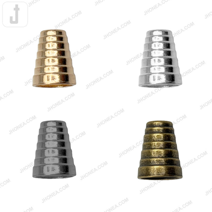 Metal Aglets for Hoodies & Track Pants Drawstring Cord Tip 