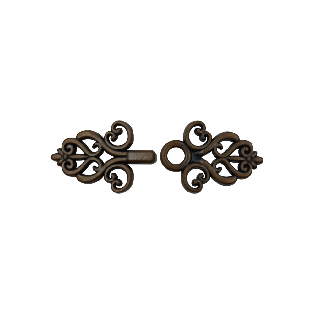 Intricate Designer Metal Clasp Closure Hook for Designer Clothing