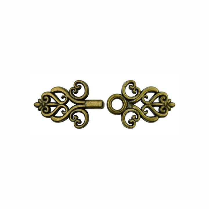 Intricate Designer Metal Clasp Closure Hook for Designer Clothing