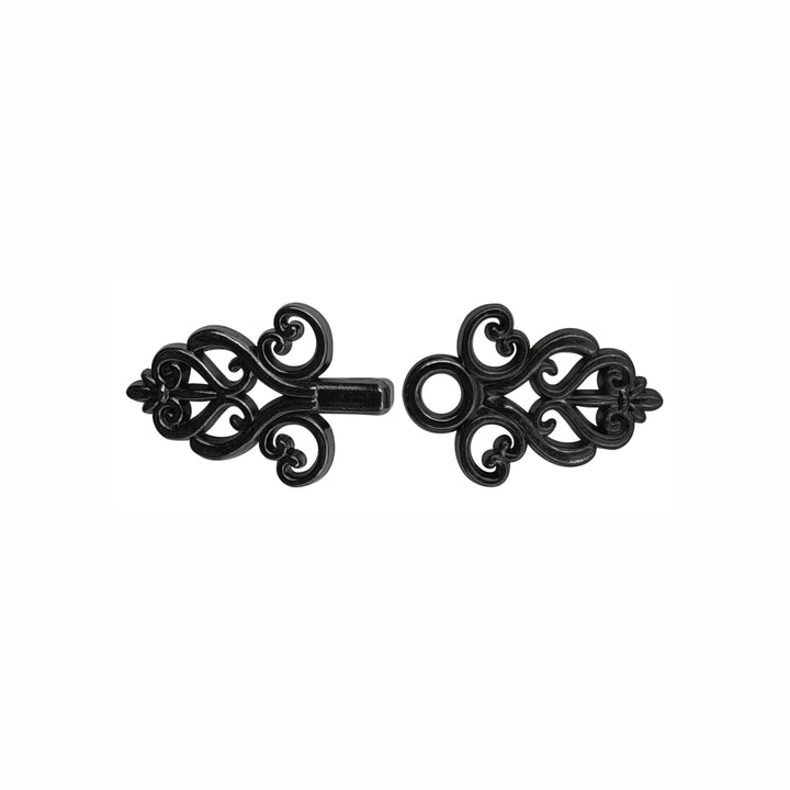 Intricate Designer Metal Clasp Closure Hook for Designer Clothing