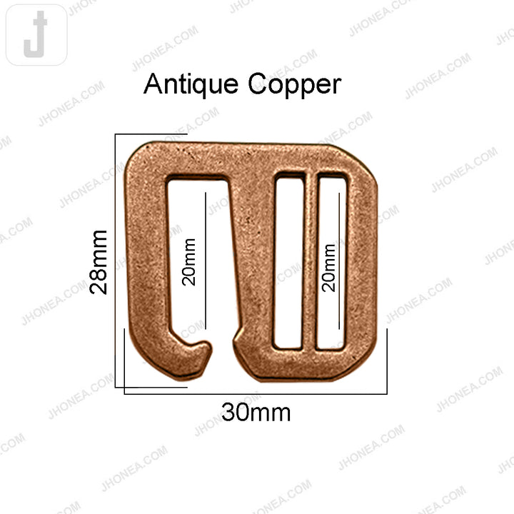 Classic Designer Adjustable Slider Buckles for Gurkha Pants