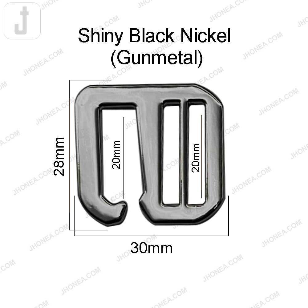 Classic Designer Adjustable Slider Buckles for Gurkha Pants