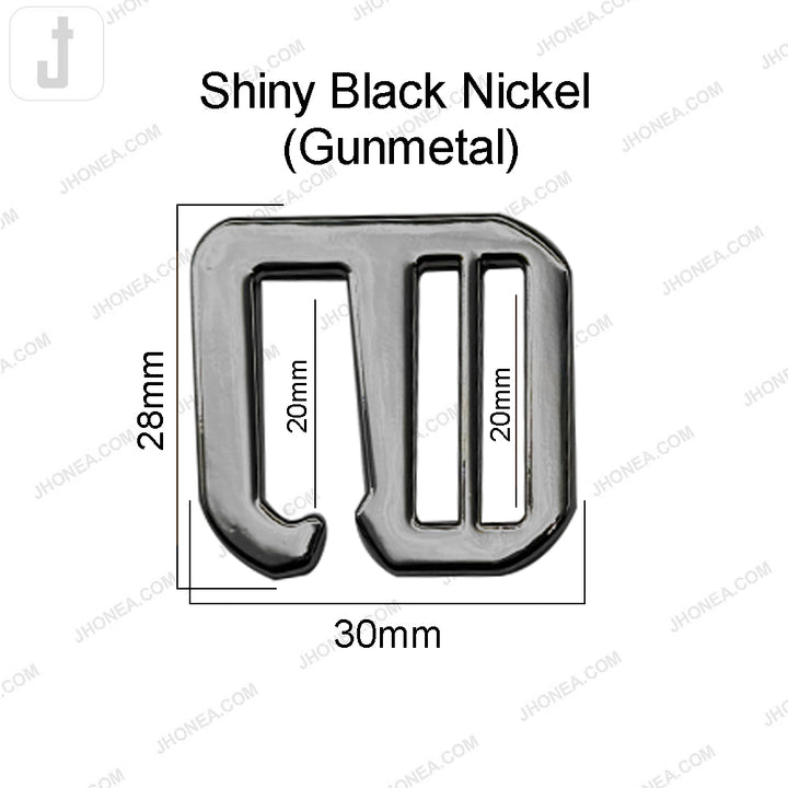 Classic Designer Adjustable Slider Buckles for Gurkha Pants