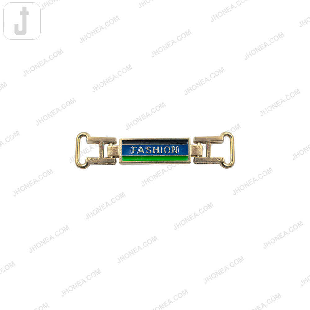 Shiny Gold Decorative Metal Buckle for Clothing & Accessories
