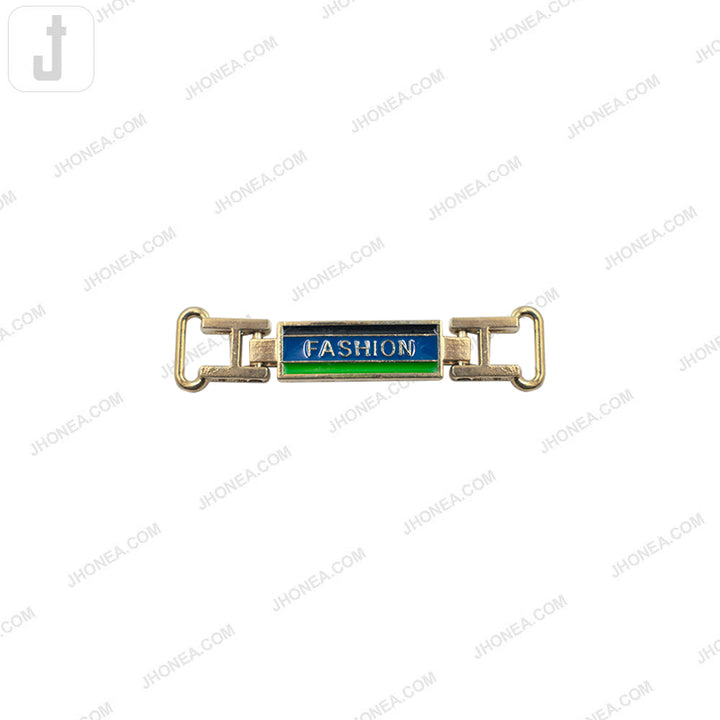 Shiny Gold Decorative Metal Buckle for Clothing & Accessories