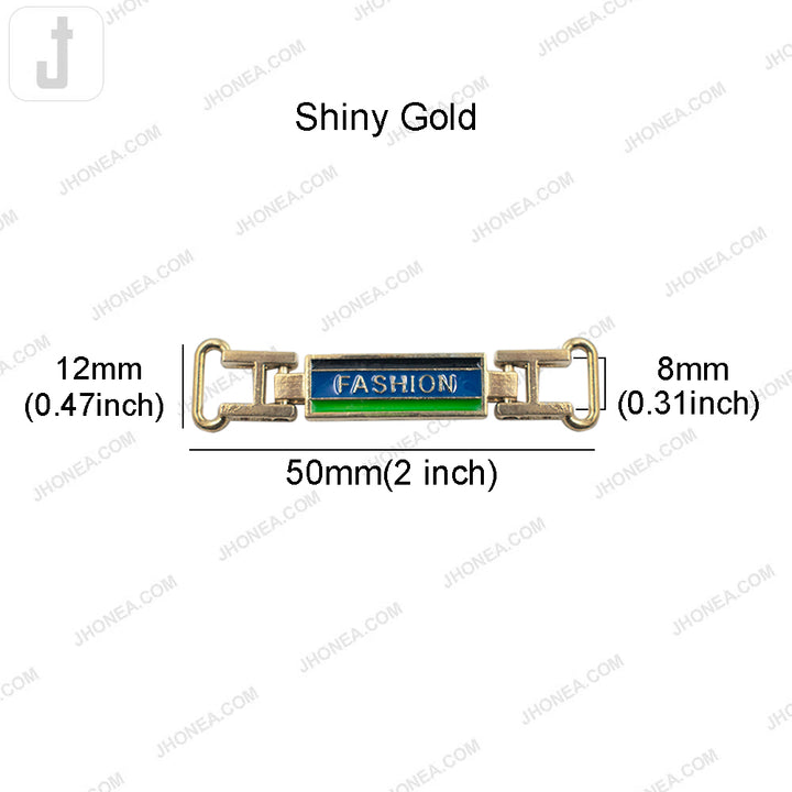 Shiny Gold Decorative Mini Metal Buckle for Clothing & Accessories