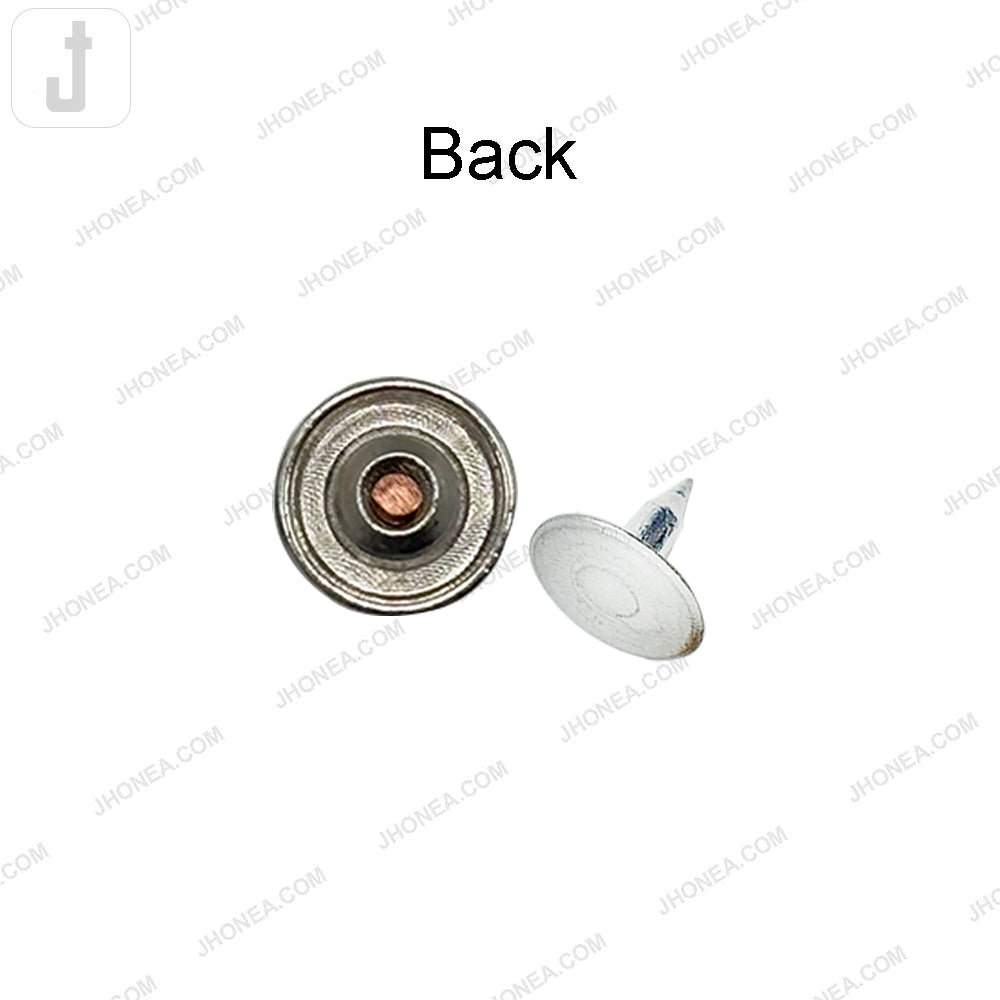 Stylish Shiny Finish Rivet Fastener Studs for Jeans/Skirts