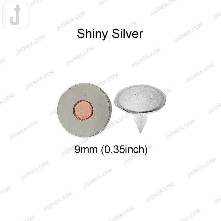 Stylish Shiny Finish Rivet Fastener Studs for Jeans/Skirts