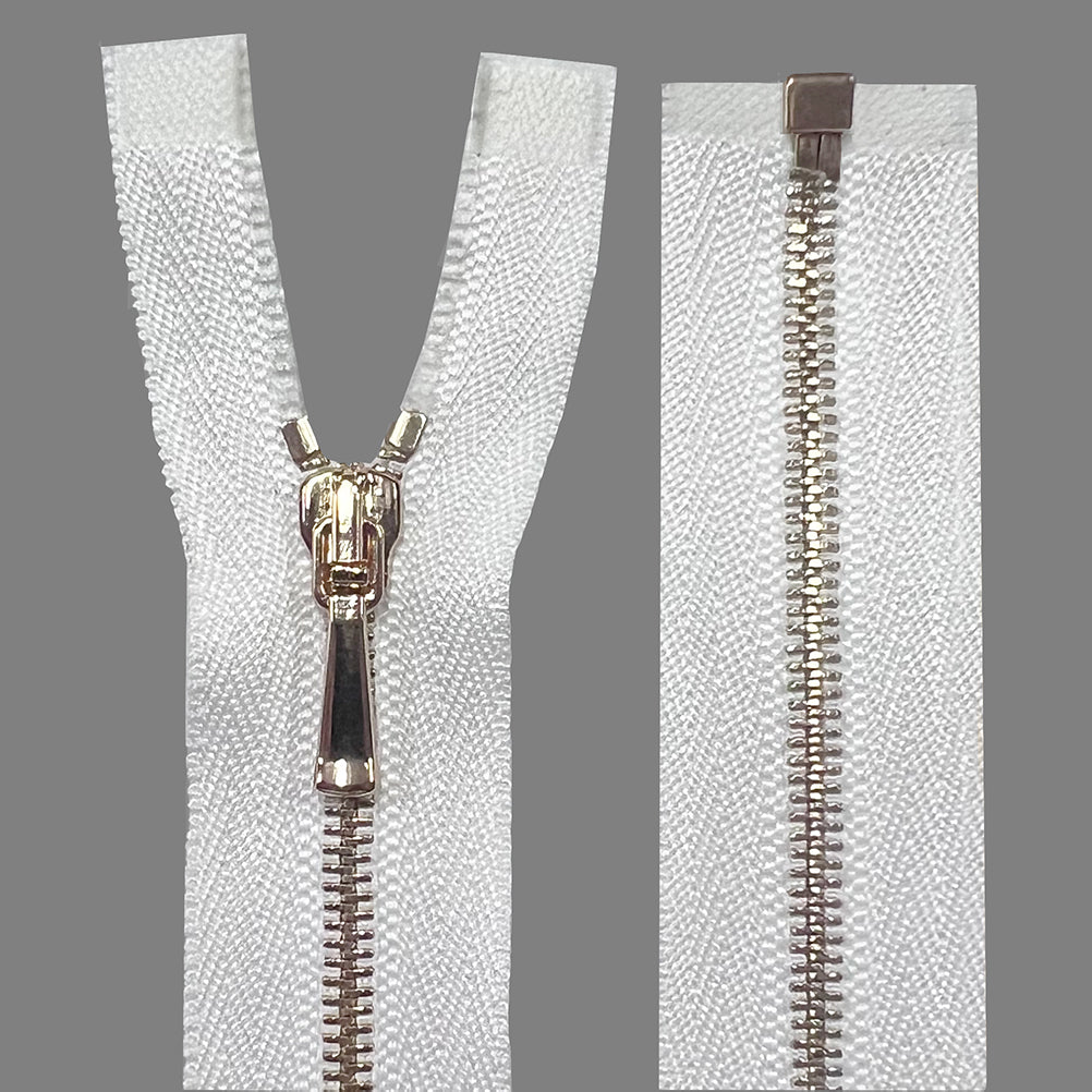 Premium #1 White Tape Trendy & Fashionable Jacket/Dress Zipper