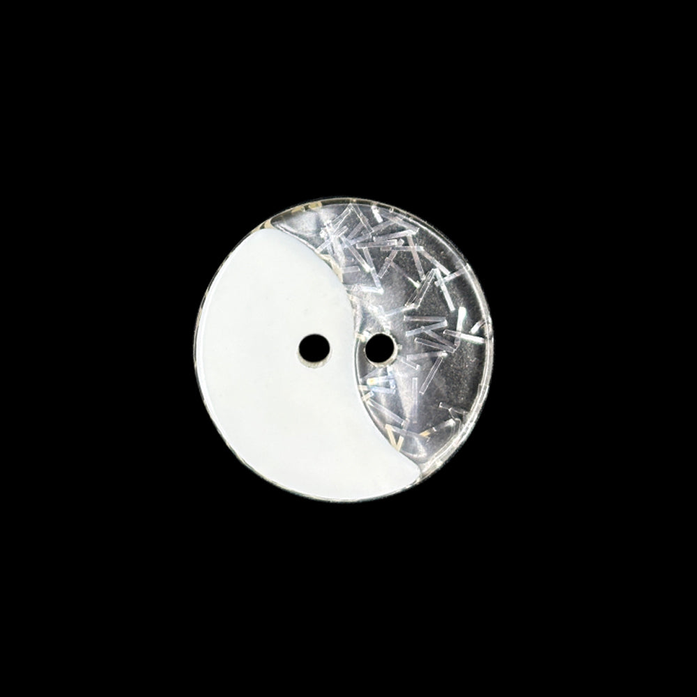 Classic Yin-Yang Design 2 Hole Polyester Buttons