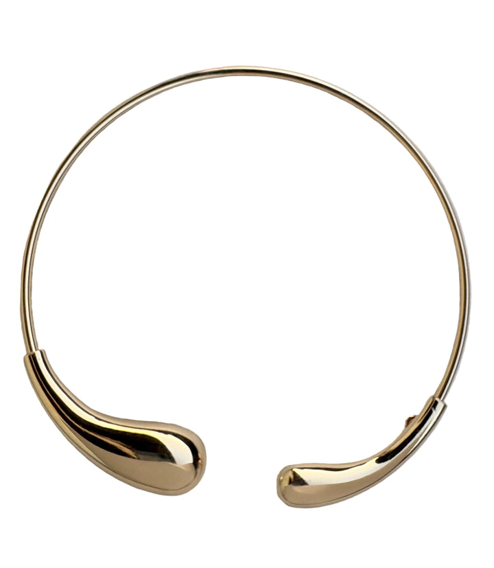 Classic Flexible Twist Neckline Necklace Design for Women