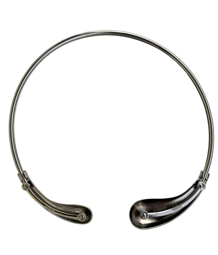 Classic Flexible Twist Neckline Necklace Design for Women