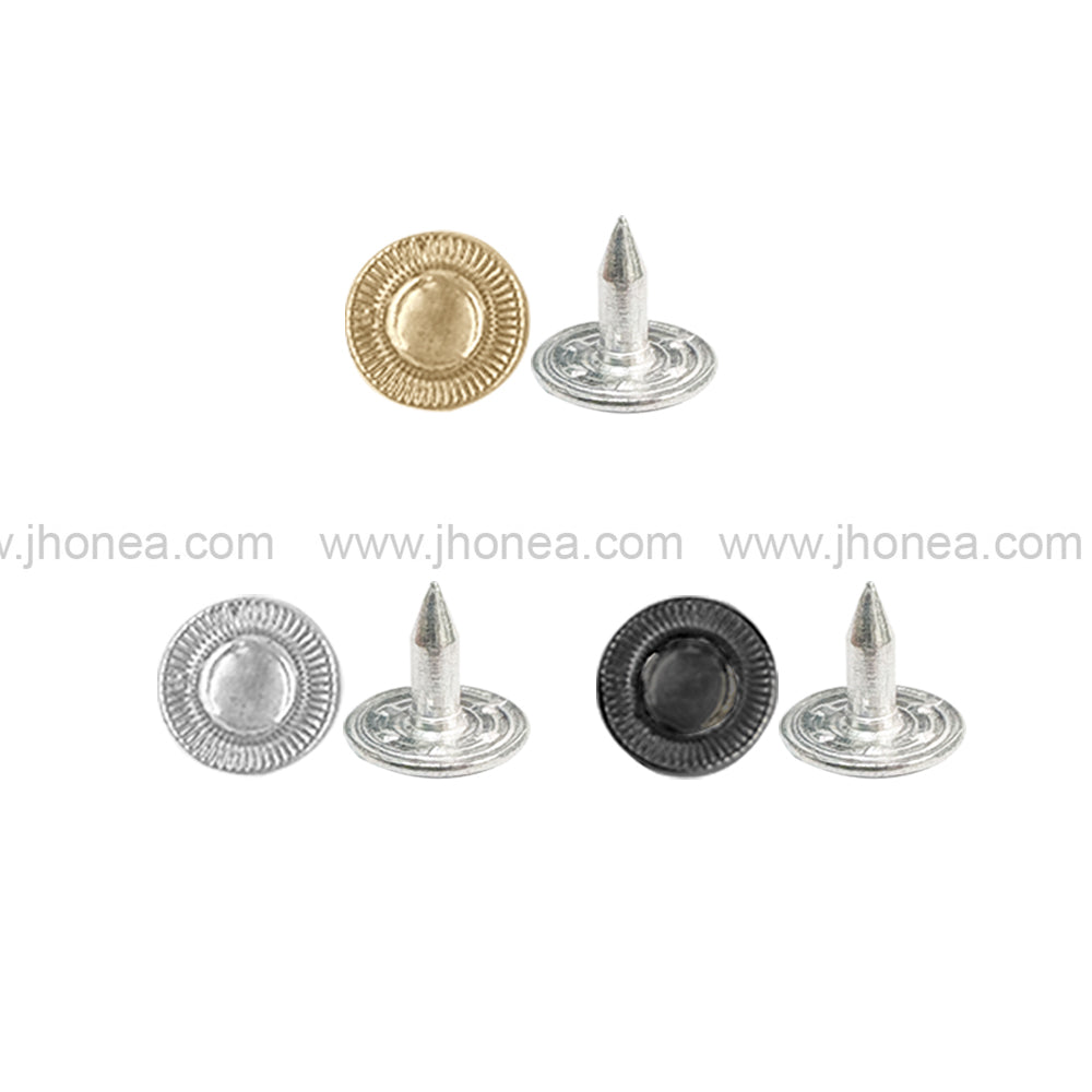Decorative Rivet Stud Fasteners for Jeans & DIY Leathercraft